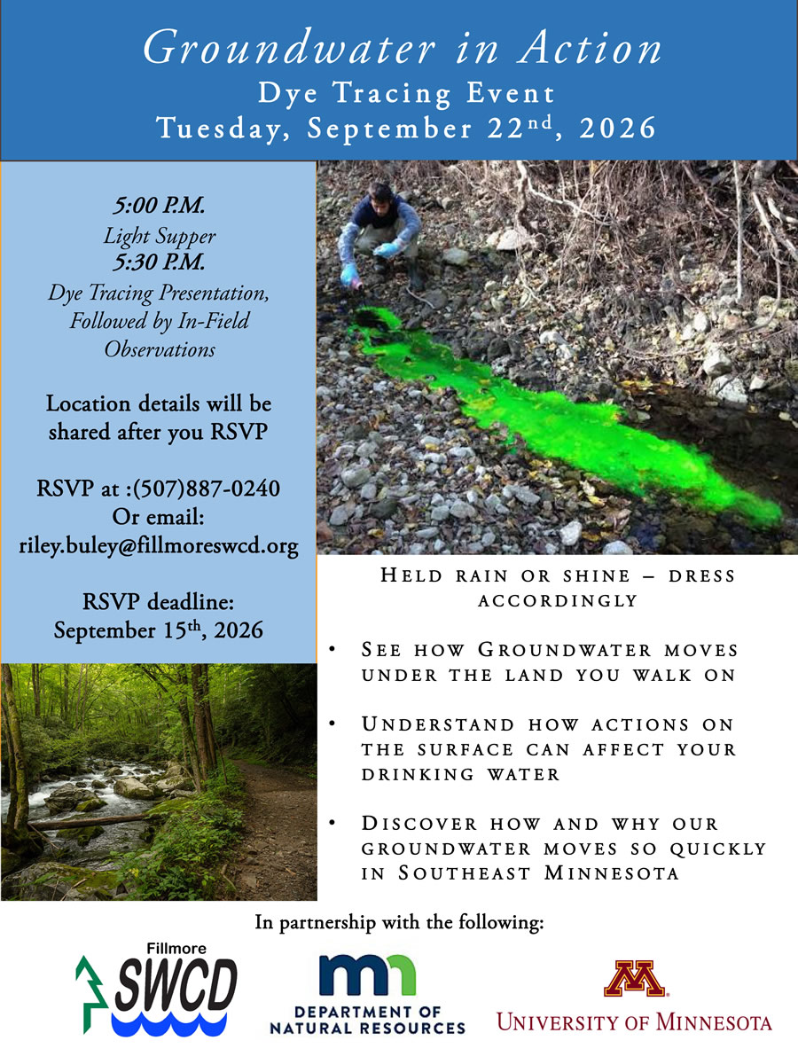 Dye Tracing Flyer